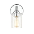 thumbnail image 1 of 3681-CH Millennium Lighting 1 Light Wall Sconce-9 Inch Tall and 4.38 Inch Wide-Chrome Finish, 1 of 6