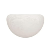 Millennium Lighting 11" 1 Light Contemporary Metal Wall Sconce in White