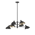 thumbnail image 1 of 12806-MB Millennium Lighting Warhol - 6 Light Chandelier-11.87 Inch Tall and 34.5 Inch Wide, 1 of 6