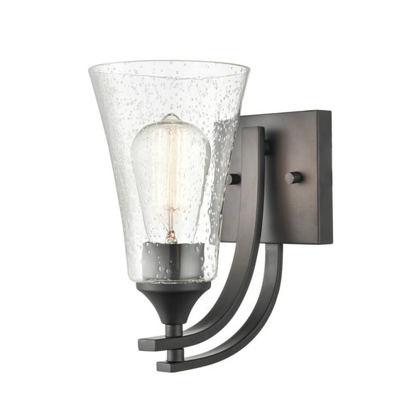 Millennium Lighting Inc Millennium Lighting Natalie 1 Light Wall Sconce in Multiple Finishes Matte Black Black Matte