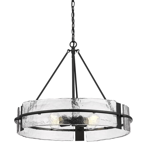 Millennium Lighting 19504 Rezi 4 Light 24" Wide Pendant - Black