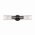 thumbnail image 1 of 2412-MB/BN Millennium Lighting 2 Light Bath Vanity-5.5 Inch Tall and 23.5 Inch Wide-Matte Black/Brushed Nickel Finish, 1 of 5