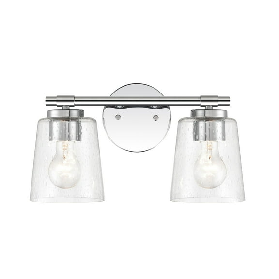 Millennium Lighting 2 Light Bathroom Vanity Fixture in Multiple Finishes Chrome Chrome Polished