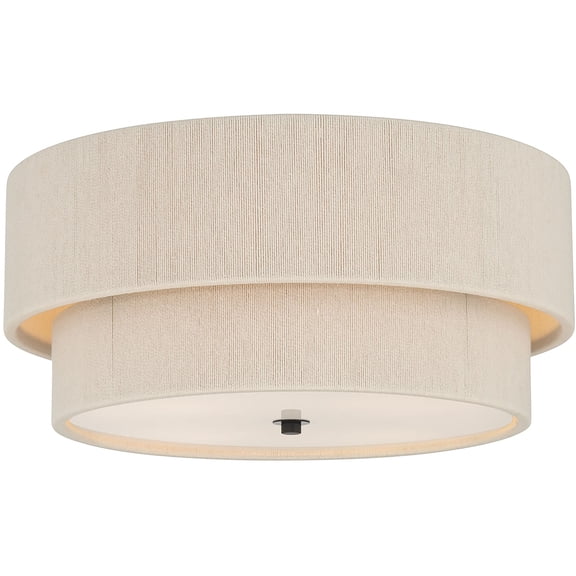 Millennium Lighting 208104-MB Helbert 4 Light 18" Wide Flush Mount Drum Ceiling Fixture -