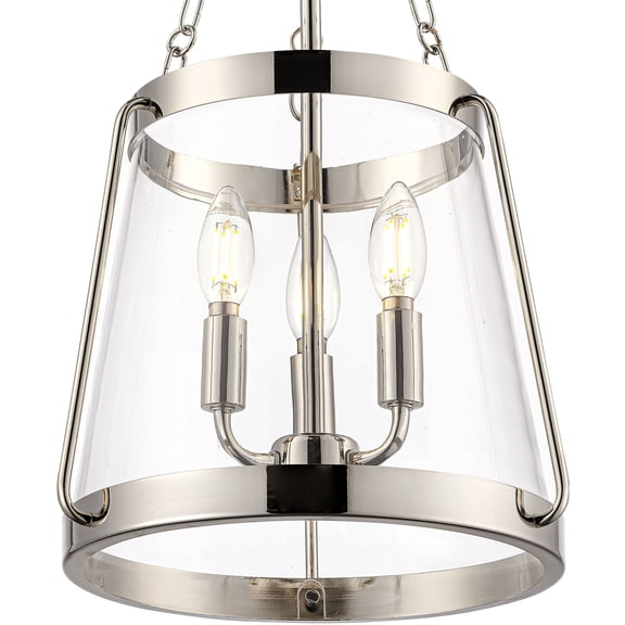 Millennium Lighting 21403-PN Adabella 3 Light 12" Wide Multi Light Pendant - Nickel