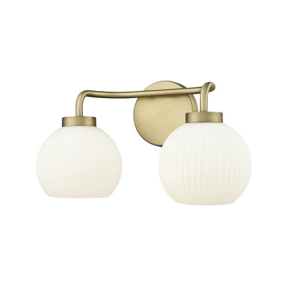 Millennium Lighting 22402 Oprah 2 Light 15" Wide Vanity Light - Brass