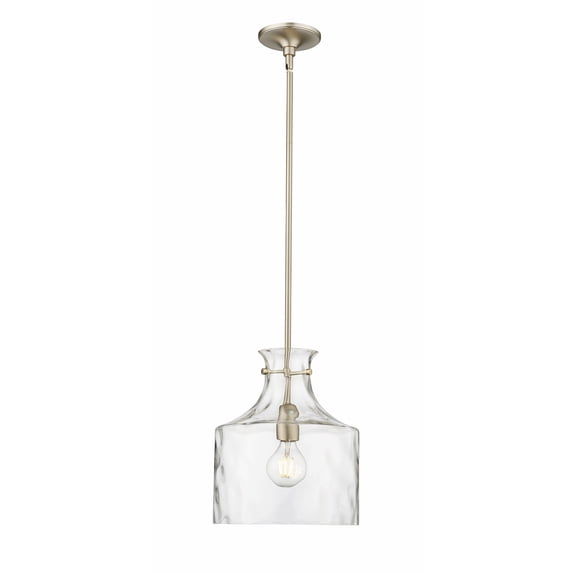22601-MG Millennium Lighting Santorini - 1 Light Pendant-13 Inch Tall and 11 Inch Wide-Modern Gold Finish