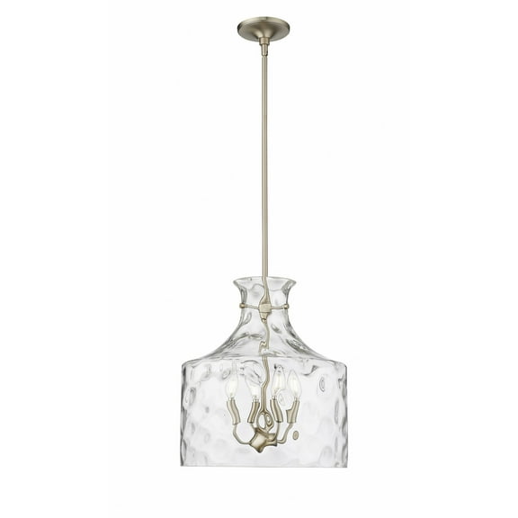 22604-MG Millennium Lighting Santorini - 4 Light Pendant-16.5 Inch Tall and 15 Inch Wide-Modern Gold Finish