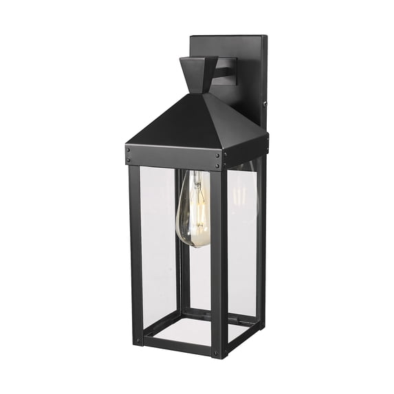 Millennium Lighting 22911 Yates 18" Tall Outdoor Wall Sconce - Black