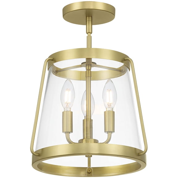 Millennium Lighting 230103 Adabella 3 Light 12" Wide Semi-Flush Lantern Ceiling Fixture -