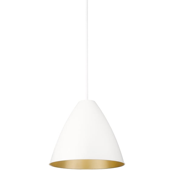 Millennium Lighting 25201 Kayman 15" Wide Pendant - White