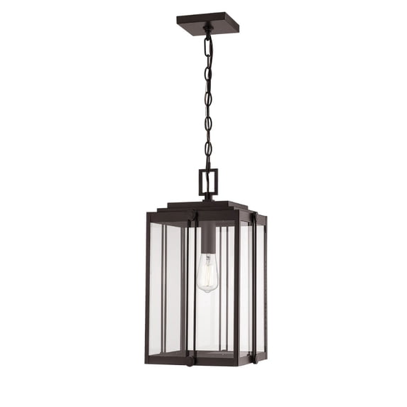 2635-PBZ Millennium Lighting Oakland - 1 Light Outdoor Hanging Lantern-17.5 Inches Tall and 10.5 Inches Wide-Powder Coat Bronze Finish