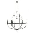 thumbnail image 1 of 28012-MB Millennium Lighting Emery - 12 Light Chandelier-40.2 Inch Tall and 40.2 Inch Wide-Matte Black Finish, 1 of 7