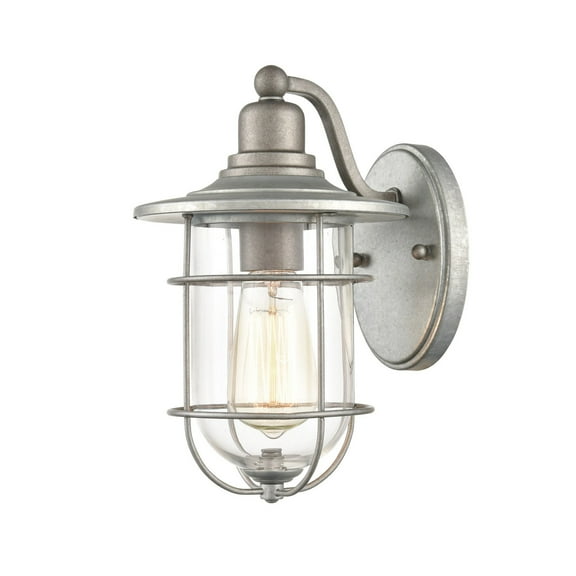2911-GA-Millennium Lighting-1 Light Outdoor Wall Sconce-11 Inch Tall and 7 Inch Wide-Galvanized Finish