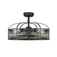 thumbnail image 1 of Millennium Lighting  3 Light Matte Black Ceiling Fan, 1 of 5