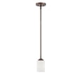 thumbnail image 1 of 3051-RBZ Millennium Lighting Lansing - 1 Light Mini-Pendant-45.5 Inches Tall and 4 Inches Wide-Rubbed Bronze Finish, 1 of 3