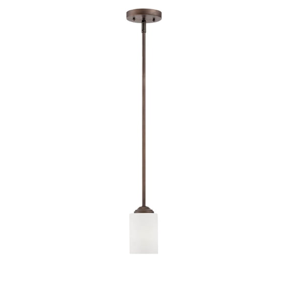 3051-RBZ Millennium Lighting Lansing - 1 Light Mini-Pendant-45.5 Inches Tall and 4 Inches Wide-Rubbed Bronze Finish