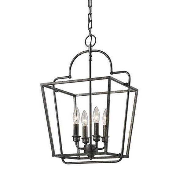 Millennium Lighting 3237-AS Pendant Light In Antique Silver