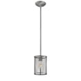 thumbnail image 1 of 3261-BPW Millennium Lighting Akron - 1 Light Mini-Pendant-47 Inches Tall and 6 Inches Wide-Brushed Pewter Finish, 1 of 2