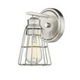 thumbnail image 1 of 3381-BN Millennium Lighting 1 Light Wall Sconce-9.25 Inches Tall and 5.5 Inches Wide-Brushed Nickel Finish, 1 of 7