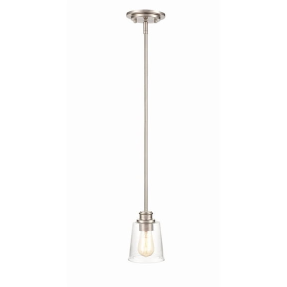 3611-BN Millennium Lighting Forsyth - 1 Light Mini-Pendant-43 Inches Tall and 5 Inches Wide