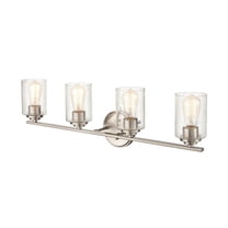4 - Light Satin Nickel / Silver Wall Sconce