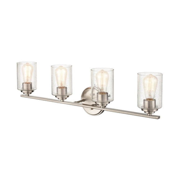 4 - Light Satin Nickel / Silver Wall Sconce