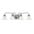 thumbnail image 1 of Millennium Lighting  4 Light Bathroom Vanity Fixture in Multiple Finishes Satin Nickel Nickel Satin, 1 of 2