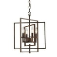 thumbnail image 1 of 3230-RBZ-Millennium Lighting-4 Light Pendant-18.5 Inches Tall and 14 Inches Wide-Rubbed Bronze Finish    -Traditional Installation, 1 of 2