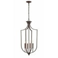 thumbnail image 1 of 9837-RBZ Millennium Lighting 4 Light Pendant-31.5 Inches Tall and 16 Inches Wide-Rubbed Bronze Finish    -Traditional Installation, 1 of 2