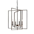 thumbnail image 1 of 3232-RBZ Millennium Lighting Nellis - 4 Light Pendant-30.75 Inch Tall and 26 Inch Wide-Rubbed Bronze Finish    -Traditional Installation, 1 of 7