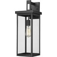 thumbnail image 1 of Millennium Lighting 42602 Barkeley 22" Tall Outdoor Wall Sconce - Black, 1 of 7