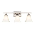 thumbnail image 1 of 4503-BN Millennium Lighting 3 Light Bath Vanity-9 Inch Tall and 23.25 Inch Wide-Brushed Nickel Finish, 1 of 4