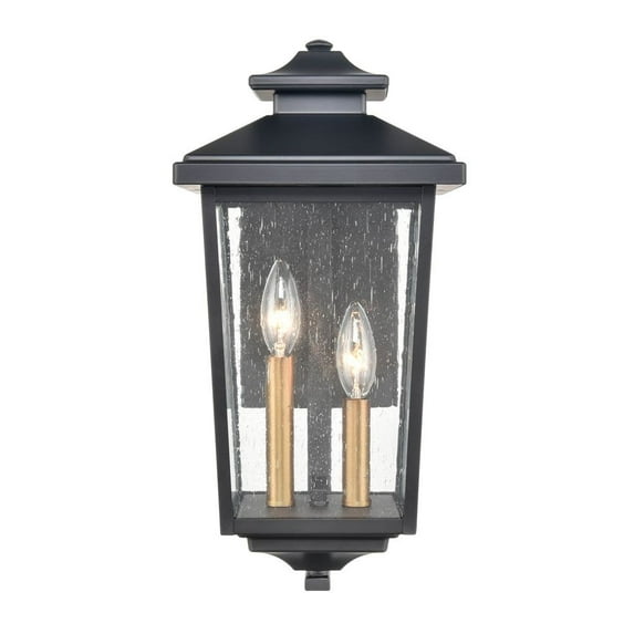 Millennium Lighting - Eldrick - 2 Light Outdoor Wall Mount-16.88 Inches Tall and