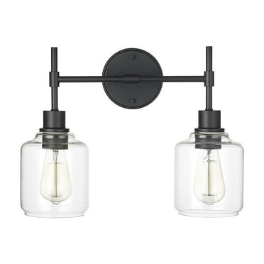 Millennium Lighting 46942 Asheville 2 Light 18" Wide Bathroom Vanity Light - Black
