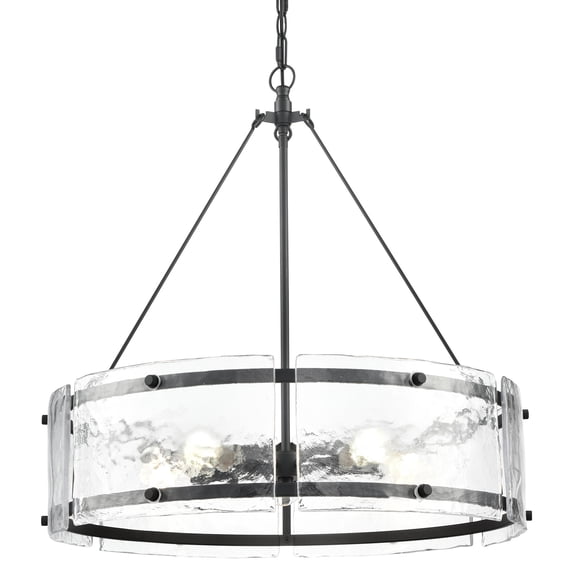 Millennium Lighting 47005 Bennetti 5 Light 25" Wide Chandelier - Black
