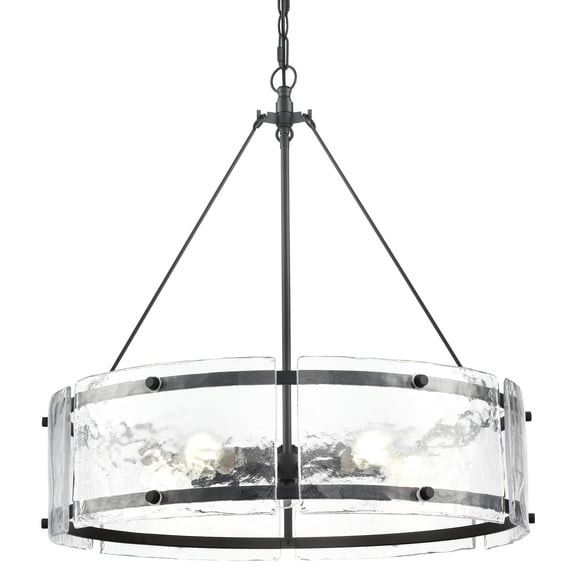 Millennium Lighting 47005 Bennetti 5 Light 25" Wide Chandelier - Black