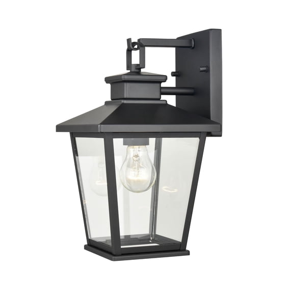 4711-PBK Millennium Lighting Bellmon - 1 Light Outdoor Hanging Lantern-12.75 Inches Tall and 7.5 Inches Wide-Powder Coated Black Finish