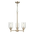 thumbnail image 1 of 4983-MG Millennium Lighting Arlett - 3 Light Chandelier-22.5 Inches Tall and 18.75 Inches Wide-Modern Gold Finish    -Traditional Installation, 1 of 4