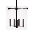 thumbnail image 1 of Millennium Lighting 55302 Vissi 4 Light 12" Wide Taper Candle Pendant - Black, 1 of 3