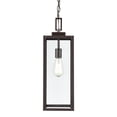 thumbnail image 1 of Millennium Lighting 60191-PBZ Atless 7" Wide Outdoor Mini Pendant - Bronze, 1 of 7