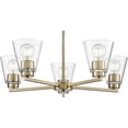 thumbnail image 1 of Millennium Lighting 64105 Strayhan 5 Light 24" Wide Lantern Chandelier - Gold, 1 of 7
