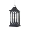 thumbnail image 1 of Millennium Lighting 88104 Mallorey 3 Light 11" Wide Outdoor Taper Candle Pendant - Black, 1 of 6