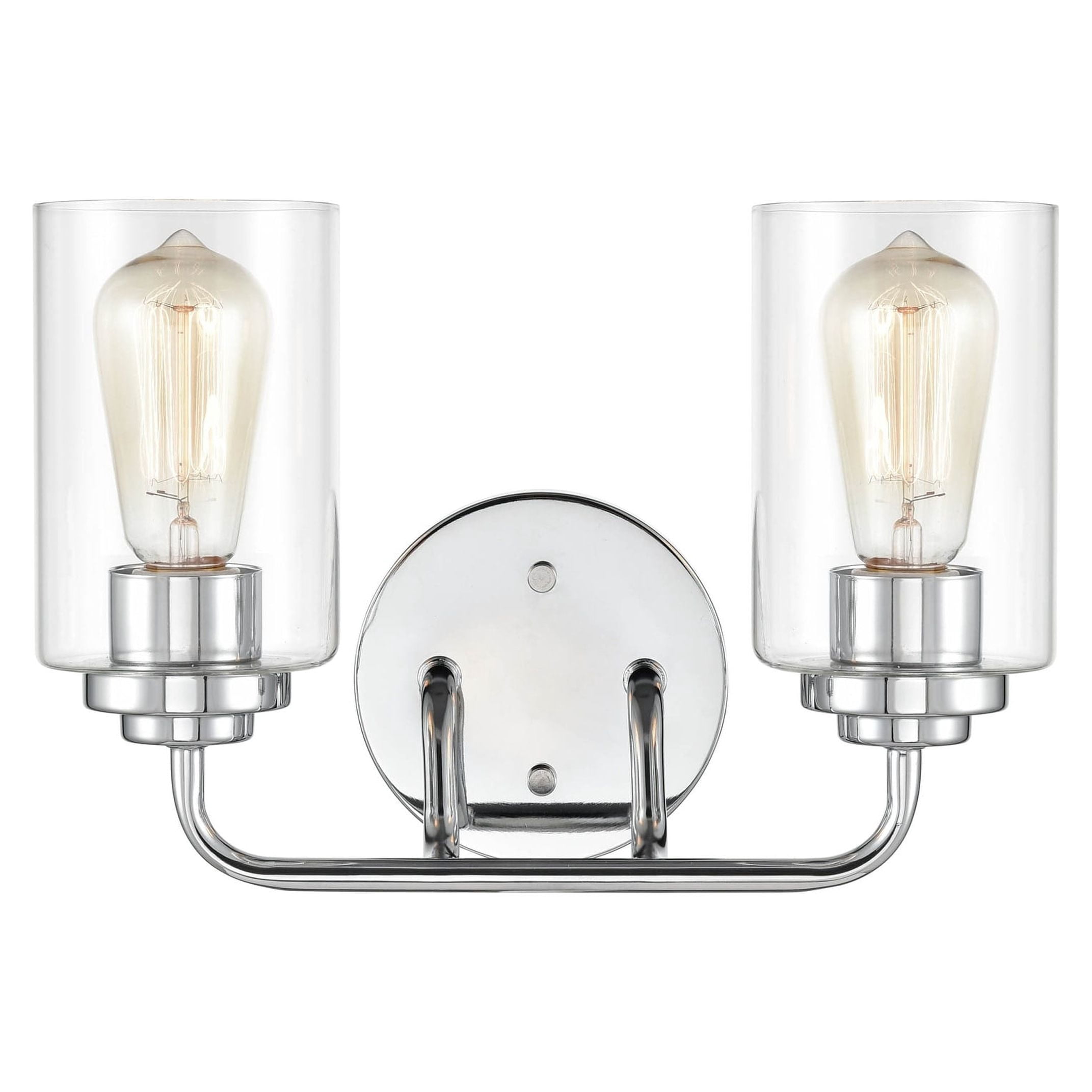 Livex Lighting 4721-05 Bath Vanity Light – Chrome With Hand-Blown Satin White Glass Shade