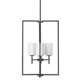 thumbnail image 1 of Millennium Lighting 96004-MB Luxx 4 Light 18" Wide Pendant - Black, 1 of 7