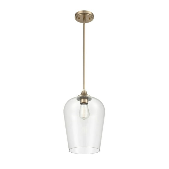 9741-MG-Millennium Lighting-Ashford - 1 Light Mini-Pendant-51 Inch Tall and 10 Inch Wide-Modern Gold Finish
