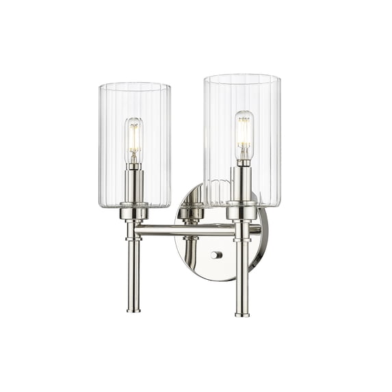 Millennium Lighting 9922-PN Chastine 2 Light 11" Wide Vanity Light - Nickel