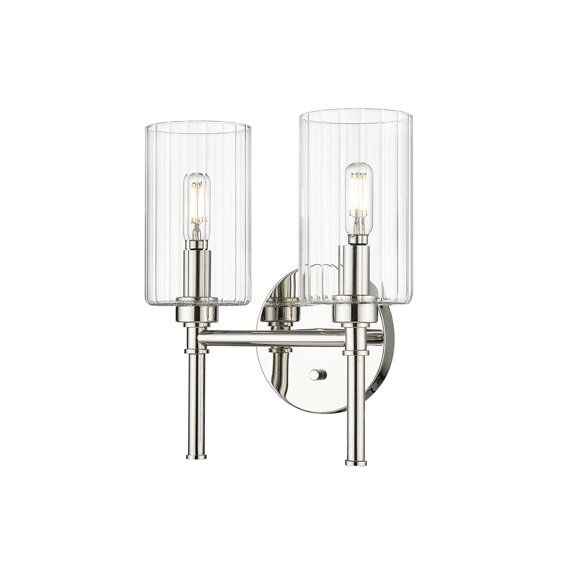 Millennium Lighting 9922-PN Chastine 2 Light 11" Wide Vanity Light - Nickel