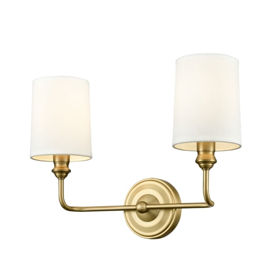 Millennium Lighting 99802-VB Leena 2 Light 16" Wide Vanity Light - Brass