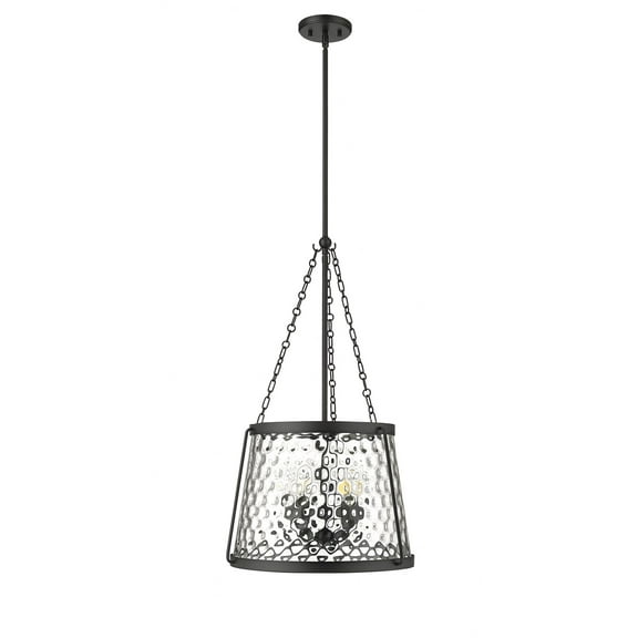 Millennium Lighting  Adabella 3/5 Light Pendant Fixture 29.875 Inch - Matte Black